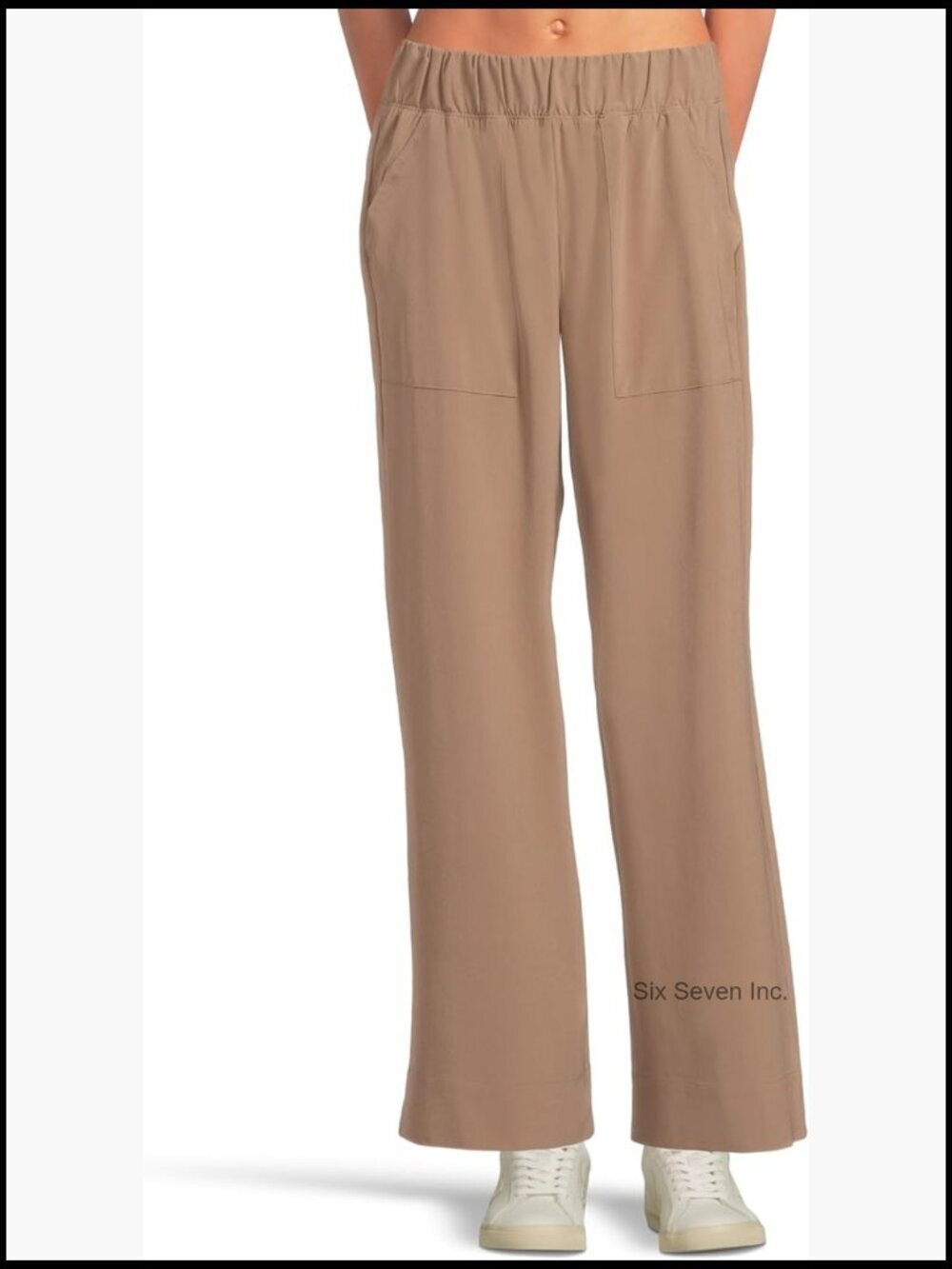 Easy Wide Leg 31" Pant - Lightweight Stretch Woven Fabric - 4-Way Stretch - Yoga